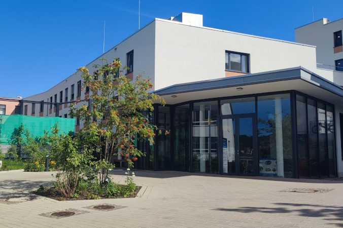 Foto des Gebäudes der Klinik für Kinder- und Jugendpsychiatrie Marburg